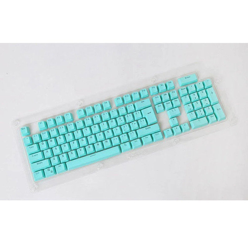 Generic 104 Key PBT Keycaps - Turqoise - أكسسوار لوحة مفاتيح